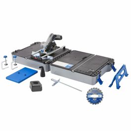Dremel AAAXK80262 Estación de sierra CS12V-S1C con sierra compacta de 12 V, batería de 2 Ah y cargador, accesorios