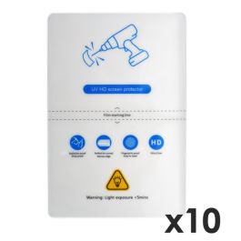 Qcharx Laminas Hidrogel Hibrida Fijacion UV HD Pack 10 para Qx1 Precio: 33.59000051. SKU: B1B6XLRX5Q