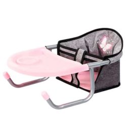 Sillita de mesa para muñecas con bandeja Sillita de mesa para muñecas con bandeja