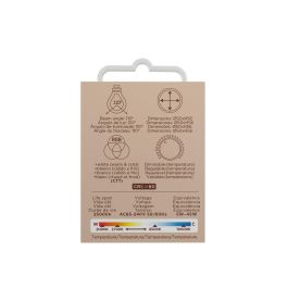 muvit iO bombilla inteligente GU10/5W/400lm RGB+Blancos D50 H56 (Tasa RAEE incluida)