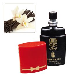 Chien Chic Perfume Vainilla para Perros y Gatos 30mL con Aceite Jojoba. Larga Duración, Uso Diario, Fabricado en Francia. Precio: 12.50000059. SKU: S6103367