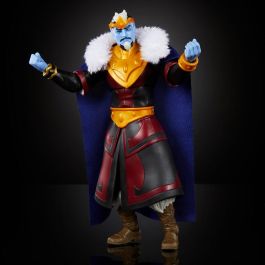 MATTEL Figura King Keldor Revolution Masters of the Universe 17cm Articulada con Capa y Cabeza Intercambiable