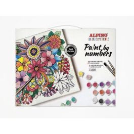 Alpino Set de Pintura Color Experience Pinta por Números, 21 Pinturas Acrílicas, 3 Pinceles y Lienzo 40x30 cm Precio: 15.49999957. SKU: S8400401