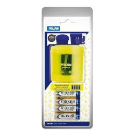 Milan afilalápices eléctrico power sharp con depósito blister amarillo Precio: 17.89000004. SKU: B1HY4HJDLW