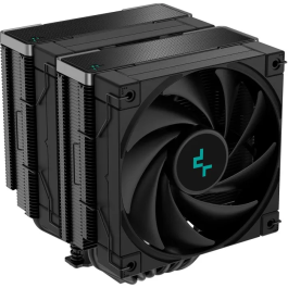 Deepcool AK620 Zero Dark Disipador de CPU Negro 2x120 mm DEE1690884105154