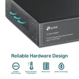 Switch Tp - Link Tl - Sg1218Mpe 16 Puertos Poe Switch Tp - Link Tl - Sg1218Mpe 16 Puertos Poe