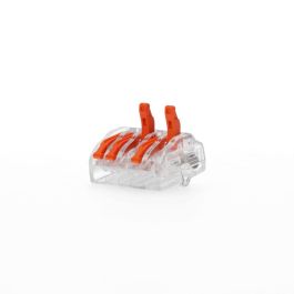 Edm Conector empalme 5 tomas 0,75 a 2,5mm, termoplástico, gris/naranja, 5 uds Precio: 3.78999951. SKU: S7903377