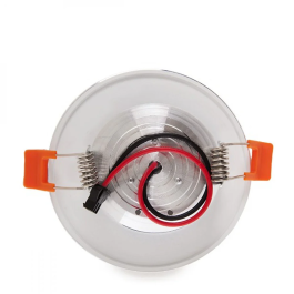 Foco Downlight LED 5W 400Lm 4200ºK Aro Plateado PCE-DL5W-P-W 40.000H