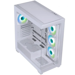 Bitfenix BIT4712883219702 Caja PC CETO Premium Edition Semitorre Formato ATX Blanco Sin Fuente de Alimentación