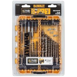 DeWALT - Juego de brocas y brocas para metal, 35 piezas