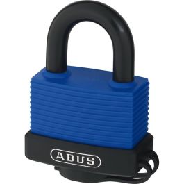 ABUS 70IB/50 VS SL 5 Candado Convencional de Latón Negro y Azul con Llave
