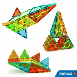 Geomag GEO7640122241009 Fichas Magnéticas Gemas 4100 | Juego 16 piezas, formas geométricas, efecto cristal Geomag GEO7640122241009 Fichas Magnéticas Gemas 4100 | Juego 16 piezas, formas geométricas, efecto cristal