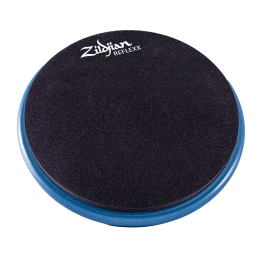 Zildjian Pad De Prácticas Reflexx 10" Azul Doble Cara Superficie Flexx Media Resistencia Workk Baja Resistencia