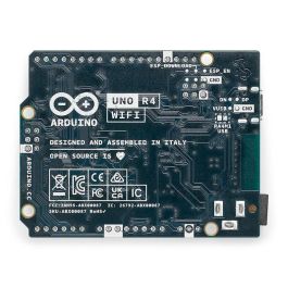 Arduino Uno R4 WiFi - Placa con microcontrolador Renesas RA4M1 ARM Cortex M4, 256kB Flash, 32kB SRAM, WiFi y Bluetooth