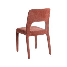 Silla Apilable Burdeos Tejido Salón 47 X 61 X 84 cm