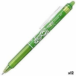 Bolígrafo Pilot Frixion Clicker Tinta borrable Verde 0,4 mm 12 Unidades Precio: 29.58999945. SKU: B178VMCCDJ