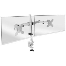 Soporte de Mesa para 2 Monitores Mars Gaming MARM2/ Giratorio/ Inclinable/ hasta 8kg Soporte de Mesa para 2 Monitores Mars Gaming MARM2/ Giratorio/ Inclinable/ hasta 8kg