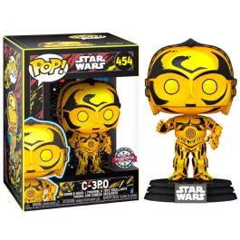 FUNKO Star Wars Retro Series C-3PO Exclusiva - Figura POP de Vinilo 9cm