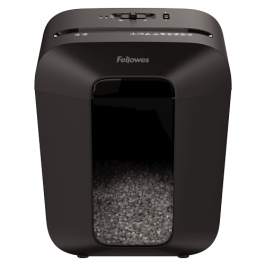 Fellowes Lx-41 Destructora de Documentos 8 Hojas Minicorte P-4 (4x12mm) Papelera 17L Grapas Clips Tarjetas