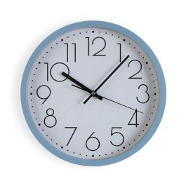 Reloj de Pared Versa Azul Madera 4,2 x 30 x 30 cm Precio: 16.50000044. SKU: B16YS82S97