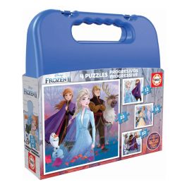 Frozen 18114 Maleta Puzzles Progresivos 12-16-20-25 Piezas Frozen II 4 Puzzles para Niños +6 Años Precio: 9.5000004. SKU: S2429430