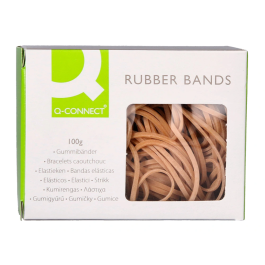 Q-connect Gomillas Elásticas 100 gr 60x3 mm Número 31