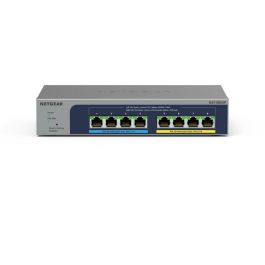 NETGEAR MS108EUP Switch Gestionado PoE++ Ultra60 8 Puertos 2.5G Multi-Gigabit Ethernet Plus L2/L3 para Redes Profesionales