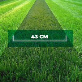 Cortacésped de Batería Cecotec E7 Liberty Z Plus 20 V 43 cm 20-70 mm 45 L 2 Piezas