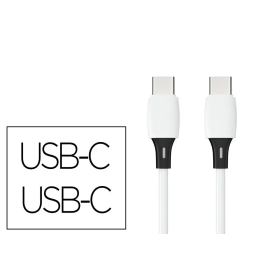 Q-connect Cable USB-C a USB-C PVC Longitud 1m Blanco Precio: 3.1218. SKU: B1AKGEPCCP
