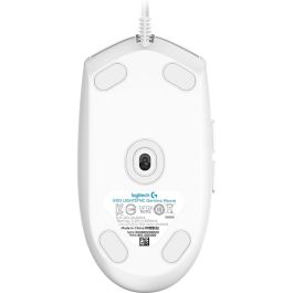 Logitech G102 Lightsync Ratón Gaming Óptico 6 Botones RGB Blanco