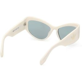 Adidas Sport OR0089 21X Gafas de Sol Mujer Mariposa Plástico Blanco 135 mm