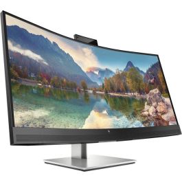 HP E34m G4 Monitor WQHD Curvo USB-C con Webcam 5MP, Altavoces, Micrófonos y Carga 65W - Certificado Zoom