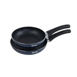 Set de Sartenes Quttin Aluminio 24 cm 2 Piezas (4 Unidades)