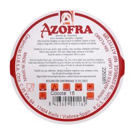Azofra Cocote 16 cm - Ancho: 16 cm, Alto: 9 cm, Largo: 15 cm (10 Unidades)
