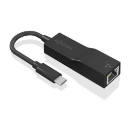 AISENS - CONVERSOR USB3.1 GEN1 USB-C A ETHERNET GIGABIT 10/100/1000 MBPS, NEGRO, 11CM Precio: 10.50000006. SKU: B1JCWXLA84