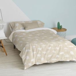 Juego de funda nórdica HappyFriday Basic Kids Beige Cama de 105 2 Piezas Juego de funda nórdica HappyFriday Basic Kids Beige Cama de 105 2 Piezas
