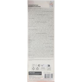 Tabla de Bambú para Encimera 38.5 x 26.5 x 1.5 cm - Estilo Masterchef (4 Unidades) Tabla de Bambú para Encimera 38.5 x 26.5 x 1.5 cm - Estilo Masterchef (4 Unidades)