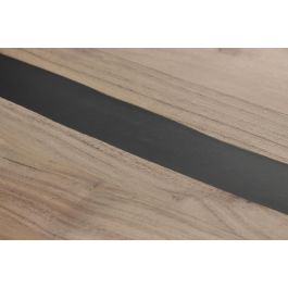 DKD Home Decor Mesa Comedor Acacia Metal 100 x 76 x 200 cm Moderno
