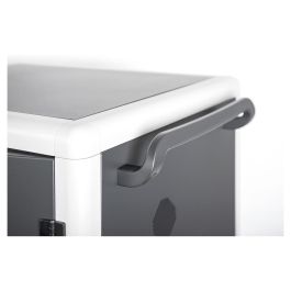 Digitus Carrito de Carga Móvil para 30 Portátiles/Tablets hasta 15.6 Pulgadas con USB-A, Negro