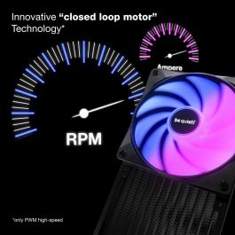 Be Quiet BL129 - Ventilador de Caja Light Wings LX 140mm - PWM de Alta Velocidad