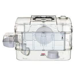 Zolux ZOL3336022060225 Jaula Rody3 Trio de 3 niveles para hámsteres, ratones y jerbos - L 41 x P 27 x H 53 cm - Blanco