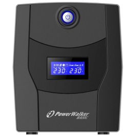 PowerWalker VI 1500 STL UPS Line-Interactive 1500VA/900W, Protección Eléctrica Compacta, USB HID y Pantalla LCD Avanzada