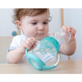 KioKids Taza de Aprendizaje Step 1 Estrellas Soft Nordic Azul +6 Meses