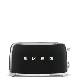 Smeg TSF02BLEU Tostador 4 rebanadas 2 ranuras Negro Acero Inoxidable 1500W Precio: 150.49999965. SKU: S7601934