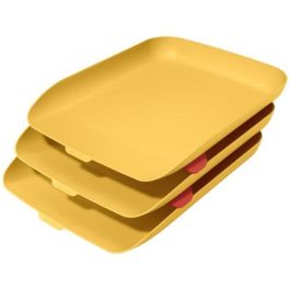 Organizadores Leitz Amarillo Plástico Precio: 24.50000014. SKU: B1EH9FEAC6