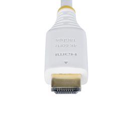 Cable USB Startech HDMI2-CABLE-4K60-10W Blanco 3 m