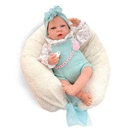 Reborn peto verde algodón mecanismo pulsador lloro ref: 8401-24 50 cm Precio: 130.5000004. SKU: B1JTPFNBQV