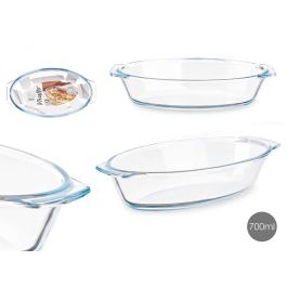 Bandeja Borosilicato Ovalada Asas 700Ml Vivalto 23X5CM (18 Unidades) Precio: 42.89000001. SKU: B19W876JFE