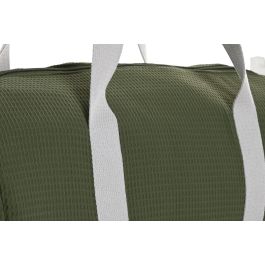 DKD Home Decor Bolso Urban 26x26x50 cm 3 Unidades Beige Verde Lila Algodon Polyester