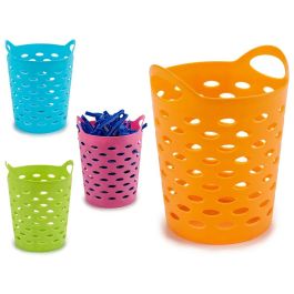 Cesta de plástico redonda multiusos, 14x14 cm, surtido colores - Arte Regal (48 Unidades) Precio: 31.50000018. SKU: S3601393